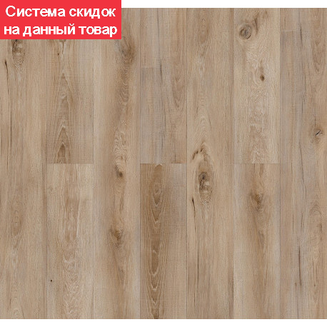 Кварц виниловый ламинат SPC CronaFloor ALPHA Дуб Москва