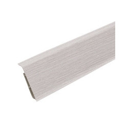 Плинтус Deconika 85 мм 253 Ясень серый