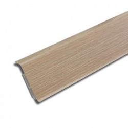 Плинтус ПВХ с кабель-каналами 70мм Деконика 213 Дуб северный 2200мм