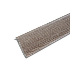 Напольный плинтус ПВХ 70 мм Деконика 215 Дуб снежный 2200мм