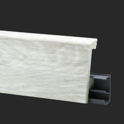 Плинтус дюрополимерный Royce Pro 006 Неаполь 2 м 80 мм с направлющей