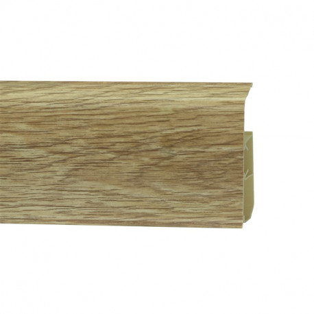 Плинтус ПВХ ROYCE 80 мм 330 Дуб Летний