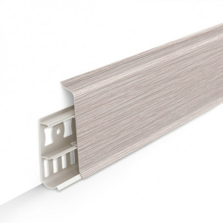 Плинтус ПВХ с кабель-каналами 70 мм Деконика 274 Сосна северная 2200мм