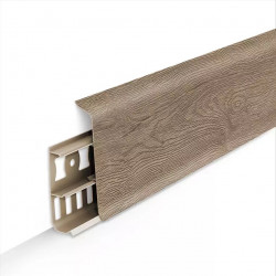 Плинтус 70 мм Деконика Дуб капучино 205